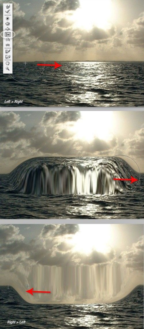 ������ Liquify (��������) � �������