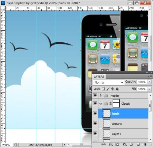 Макет сайта для IPhone Макет сайта для IPhone