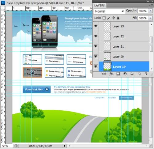 Макет сайта для IPhone Макет сайта для IPhone