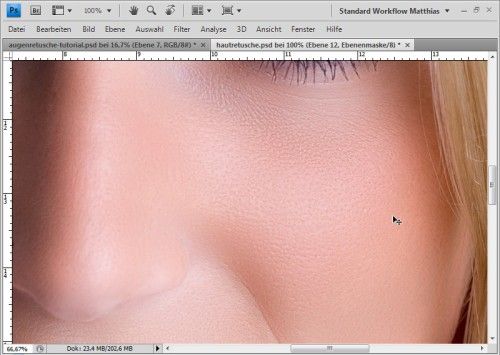 Бархатная кожа в Фотошоп Бархатная кожа в Фотошоп