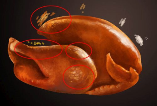 Рисуем вкусную индейку Рисуем вкусную индейку