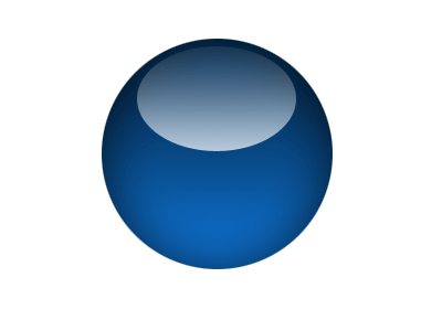 Глянцевая кнопка в Photoshop Глянцевая кнопка в Photoshop