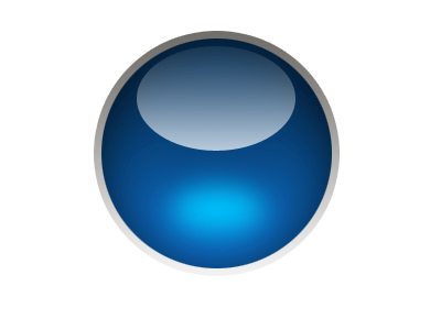 Глянцевая кнопка в Photoshop Глянцевая кнопка в Photoshop