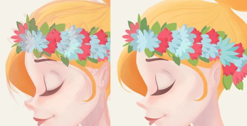 Рисуем цветочную леди в Photoshop Рисуем цветочную леди в Photoshop