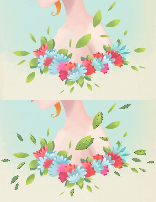Рисуем цветочную леди в Photoshop Рисуем цветочную леди в Photoshop
