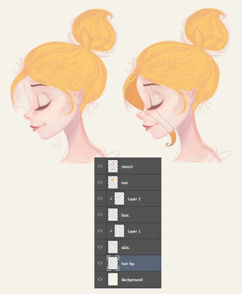 Рисуем цветочную леди в Photoshop Рисуем цветочную леди в Photoshop