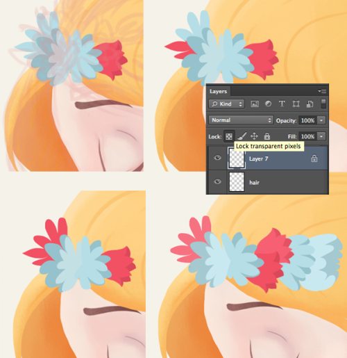 Рисуем цветочную леди в Photoshop Рисуем цветочную леди в Photoshop