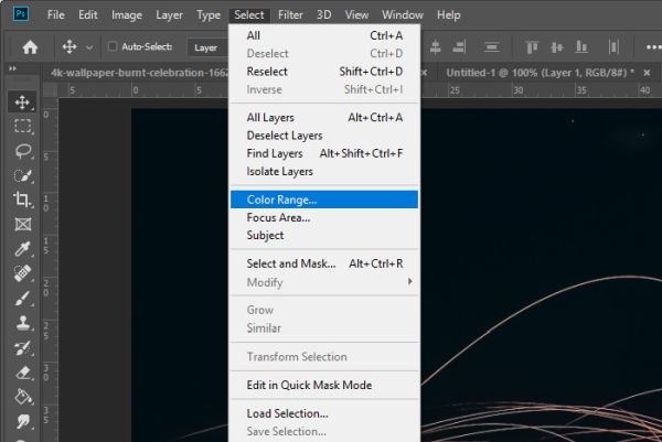 Текст из искр в Photoshop Текст из искр в Photoshop