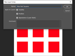 ������� Layer Comps (���������� ����) � Photoshop