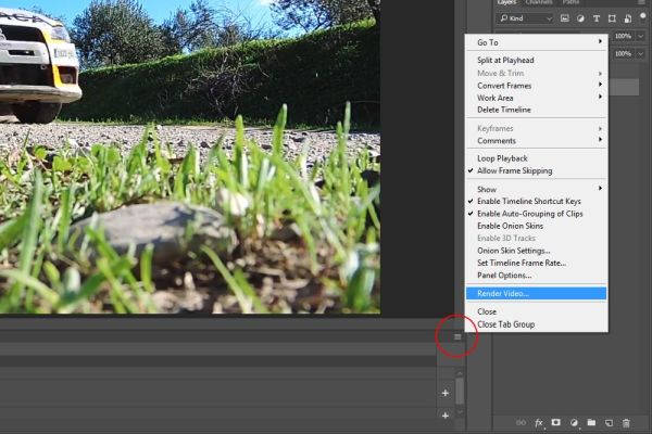 ������� ����� �� Adobe Photoshop