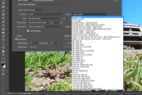 ������� ����� �� Adobe Photoshop