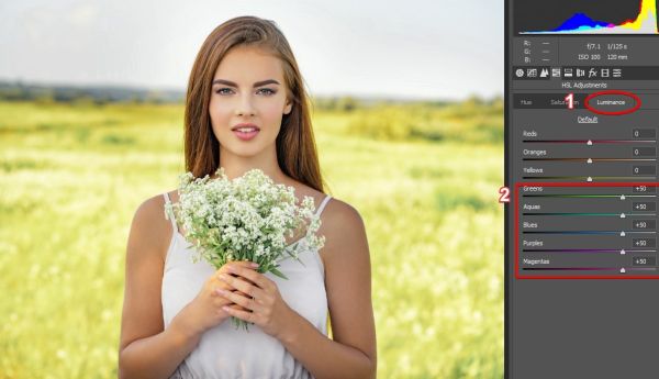Лёгкий и воздушный образ в Photoshop Лёгкий и воздушный образ в Photoshop
