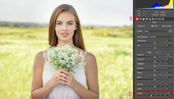Лёгкий и воздушный образ в Photoshop Лёгкий и воздушный образ в Photoshop