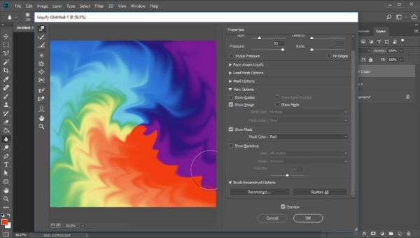 Как создать узор «Тай-дай» в Photoshop Как создать узор «Тай-дай» в Photoshop